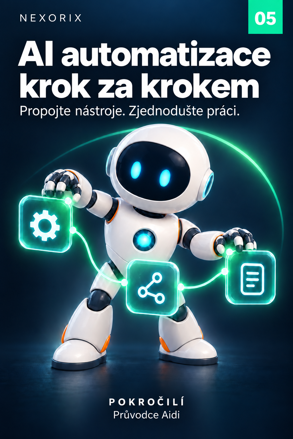 AI automatizace krok za krokem obálka